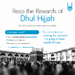 [100-D] Daily Giving in Dhul Hijjah